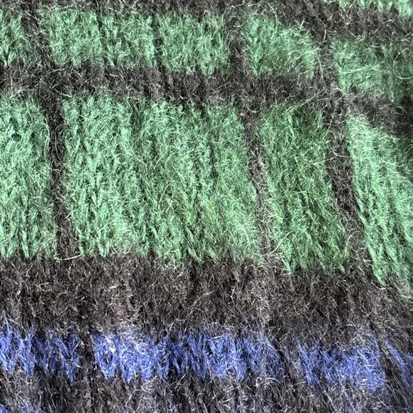 The Gold Label Designer Collection Mohair Vintage 1980 Unisex Cardigan Size L - Picture 3 of 12